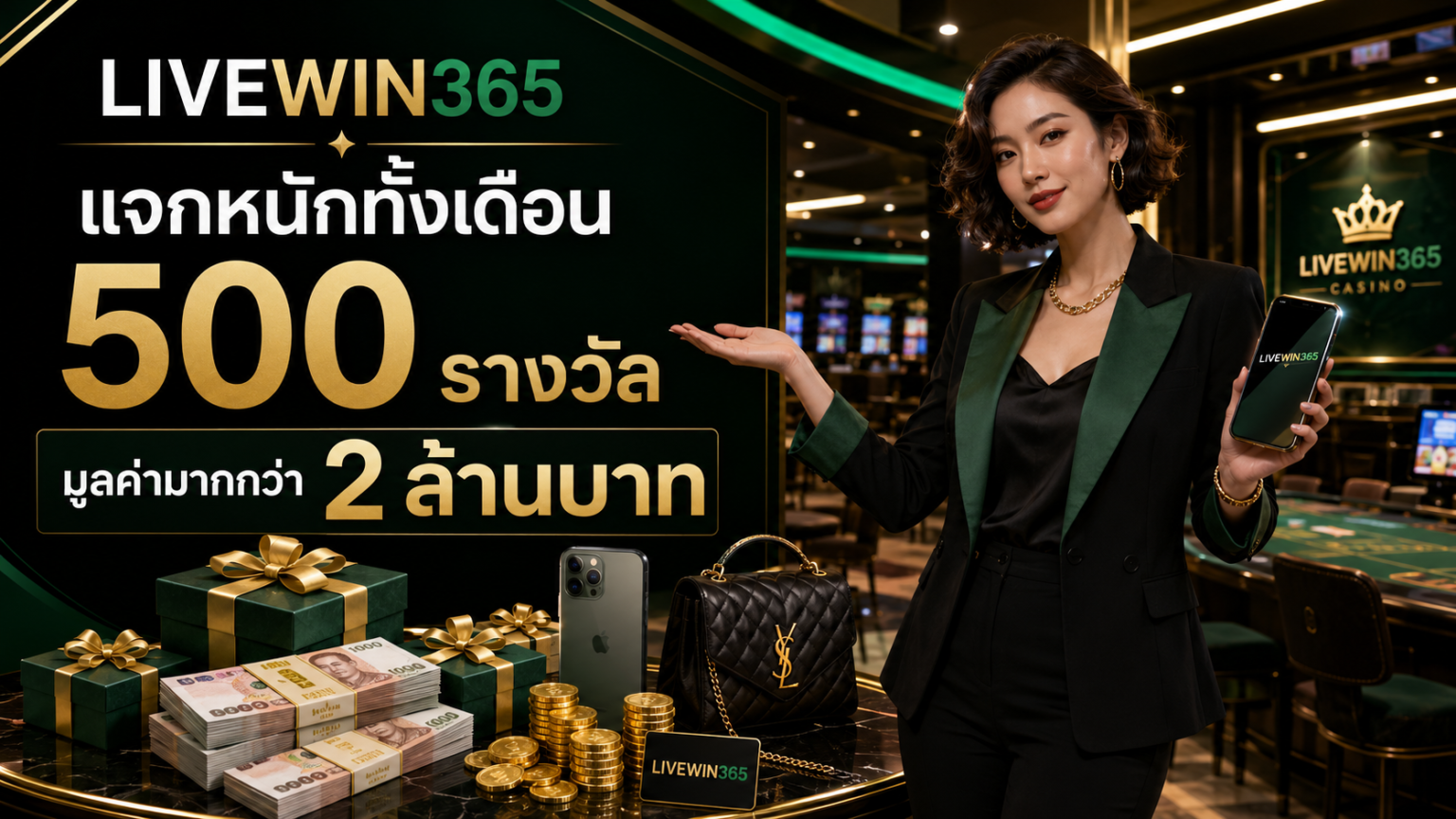 แจกหนักทั้งเดือน 500 รางวัลมูลค่ามากกว่า 2 ล้านบาท